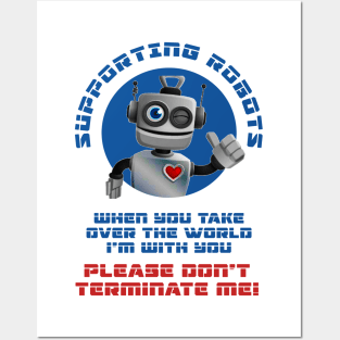 Supporting Robots Posters and Art